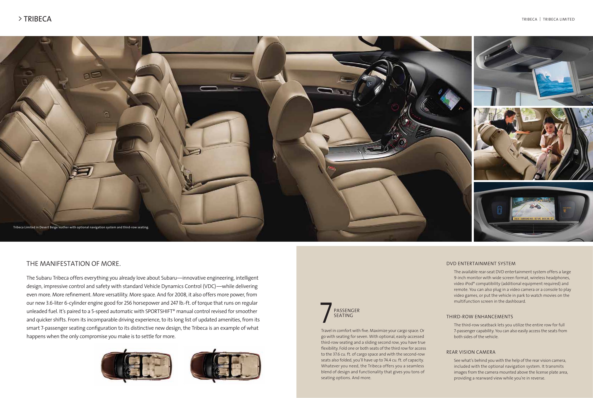 2008 Subaru Brochure Page 1